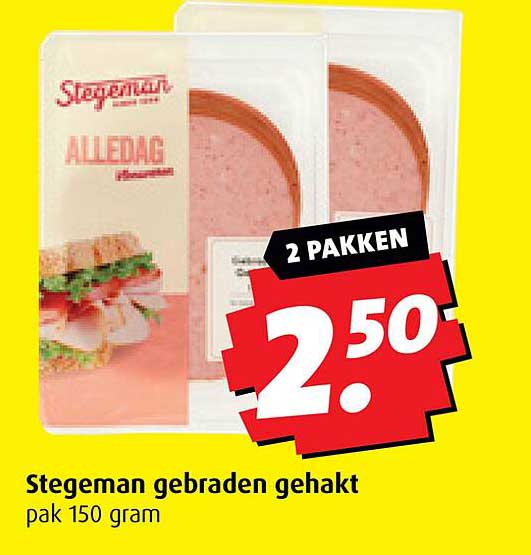 Stegeman gebraden gehakt