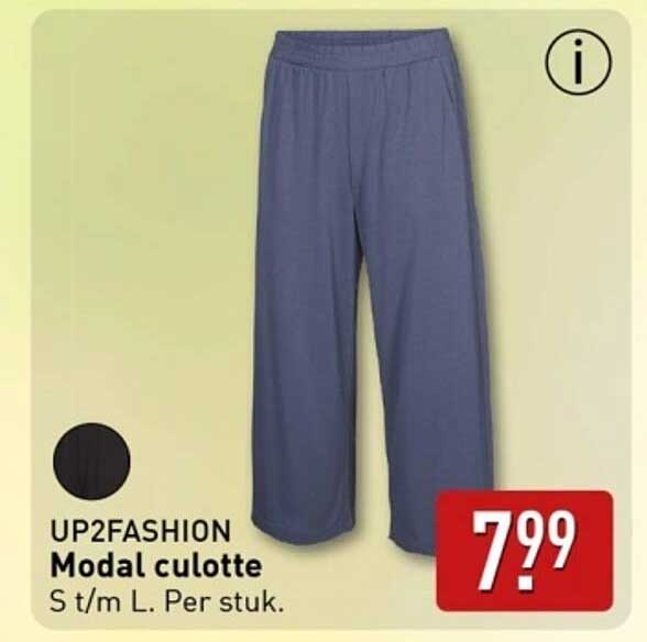 UP2FASHION Modal culotte
