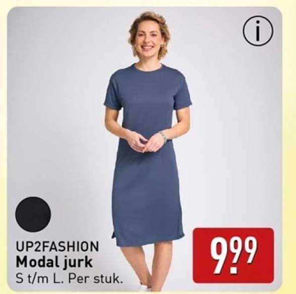 UP2FASHION Modal jurk