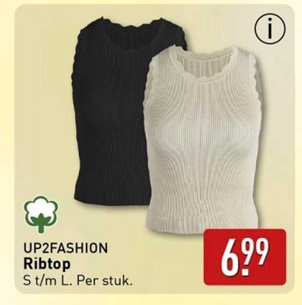 UP2FASHION Ribtop