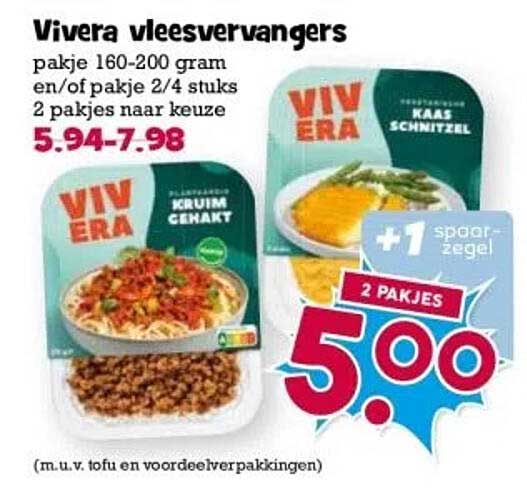 Vivera vleesvervangers
