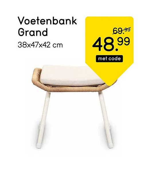 Voetenbank Grand