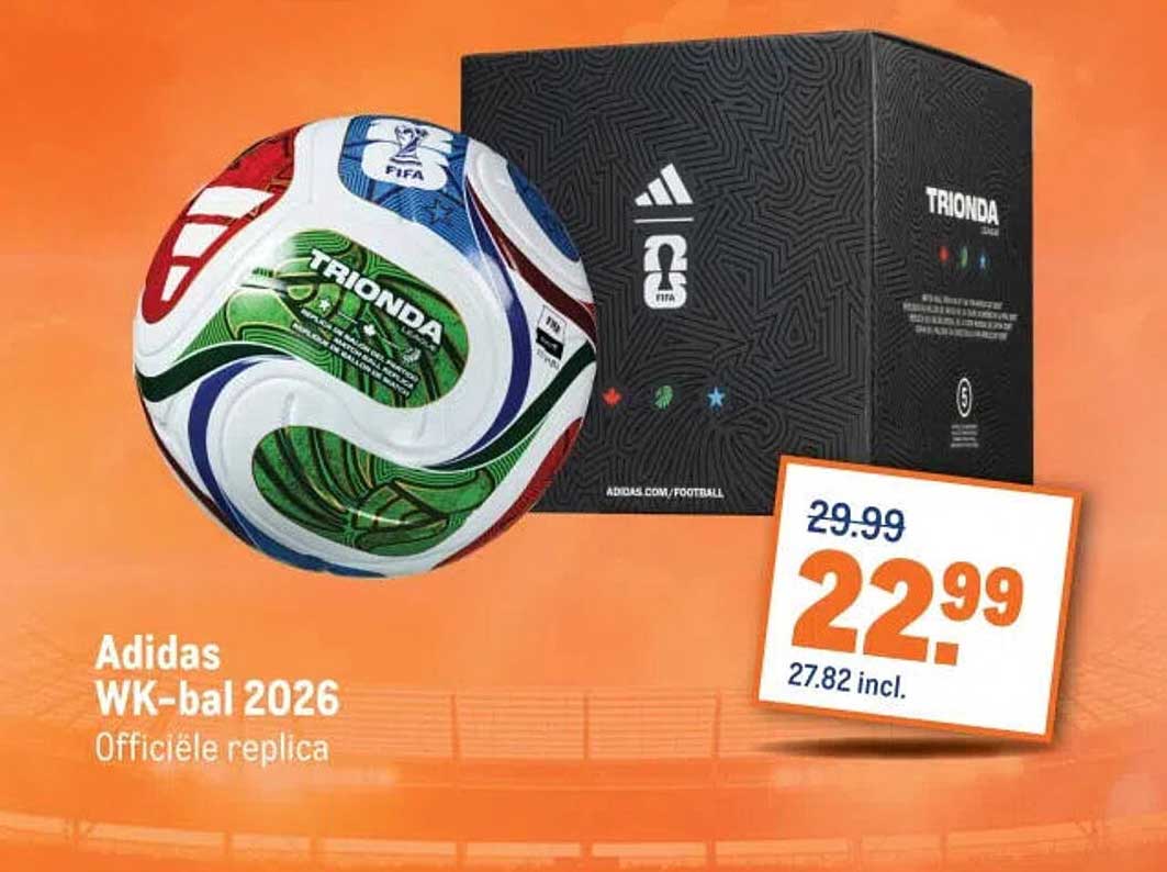 Adidas WK-bal 2026 Officiële replica