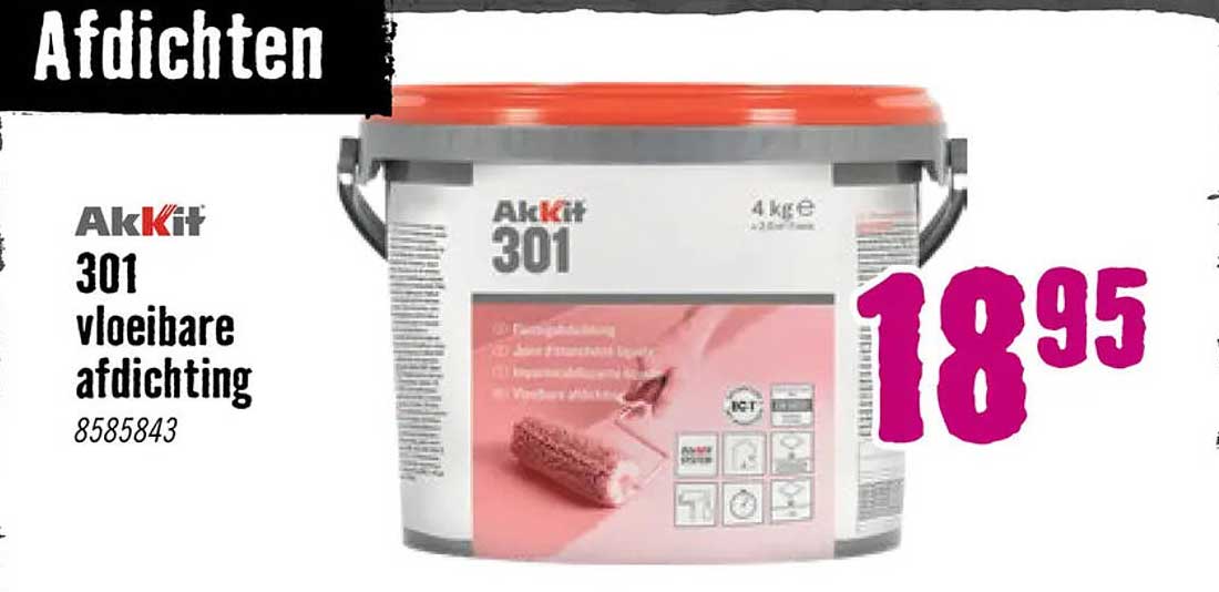 Akkit 301 vloeibare afdichting