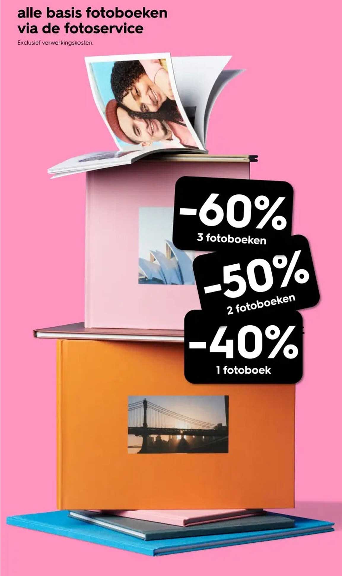 alle basis fotoboeken via de fotoservice