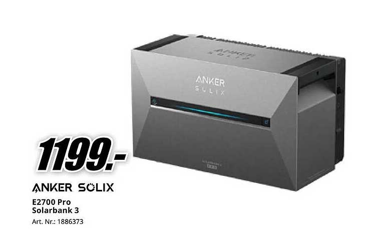 ANKER SOLIX E2700 Pro Solarbank 3