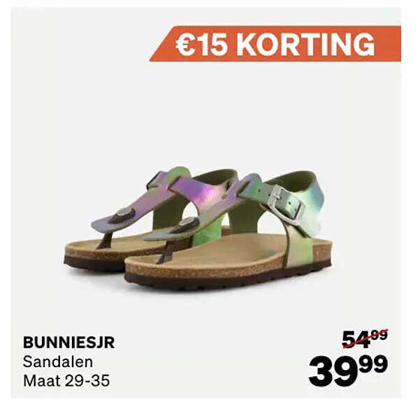 BUNNIESJR Sandalen Maat 29-35 €15 KORTING