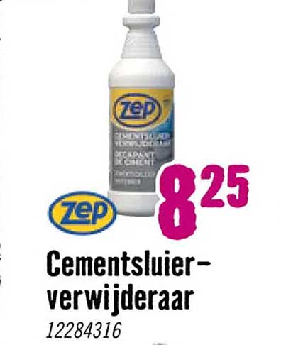 Cementsluier-verwijderaar
