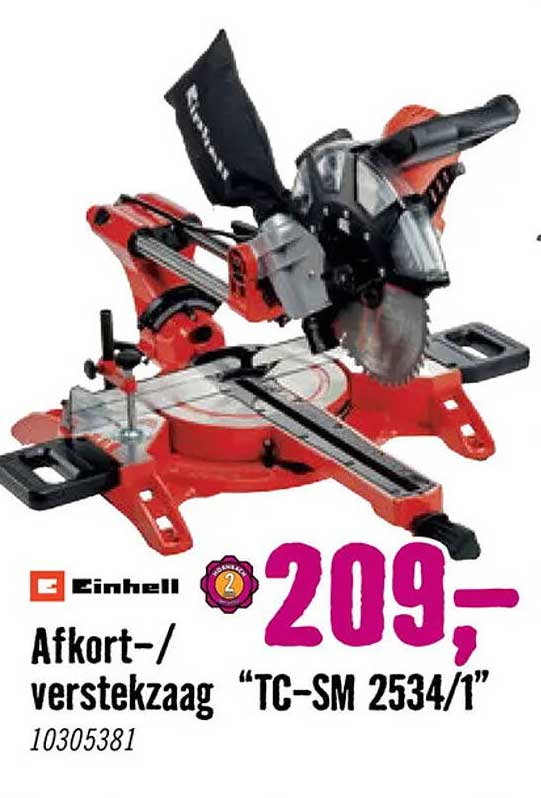 Einhell Afkort-/verstekzaag "TC-SM 2534/1"