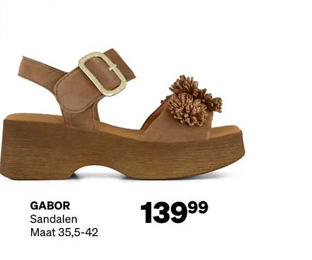 GABOR Sandalen Maat 35,5-42