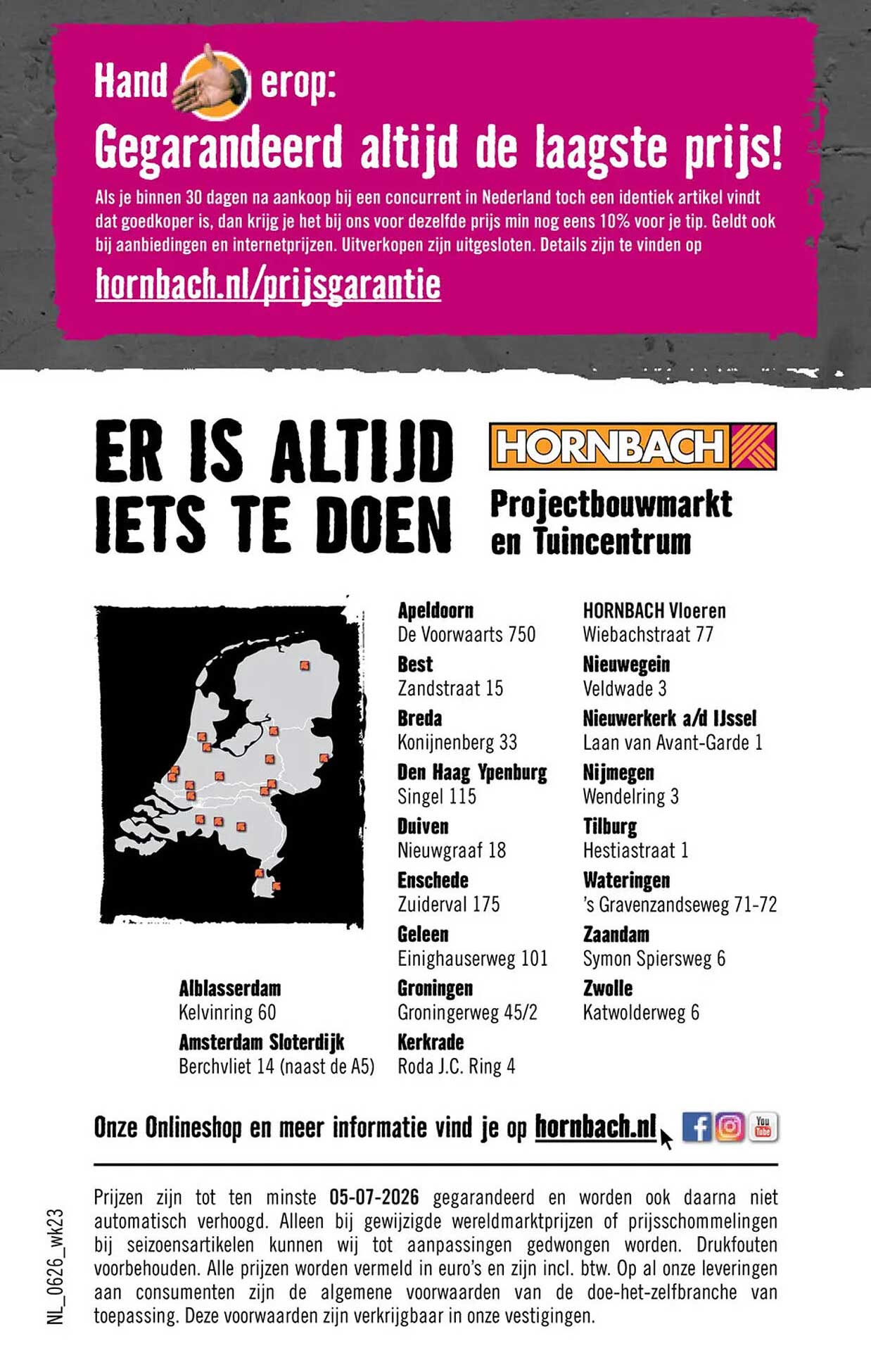 Gegarandeerd altijd de laagste prijs!