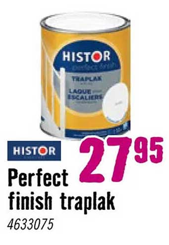 HISTOR Perfect finish traptlak
