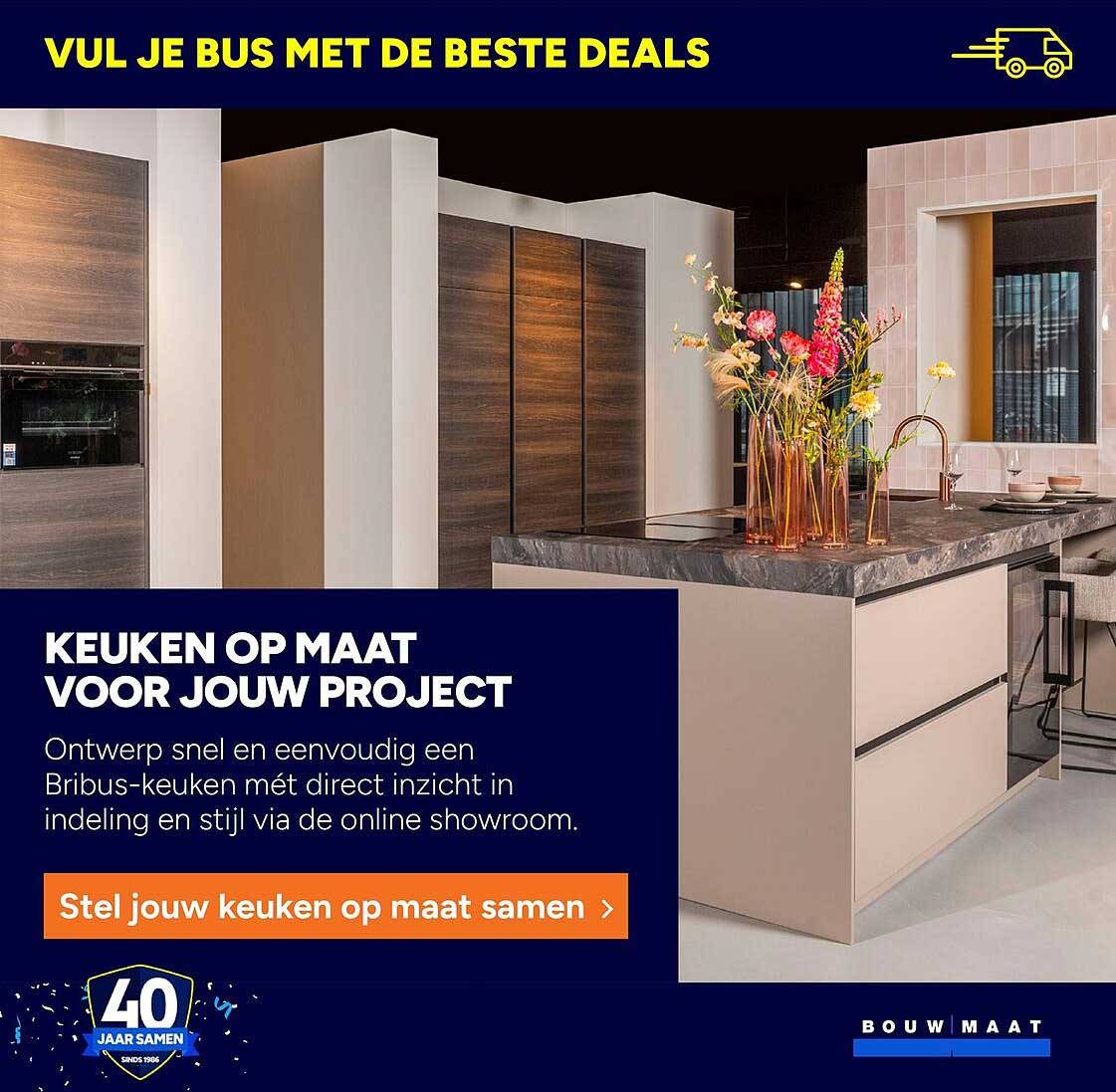 KEUKEN OP MAAT VOOR JOUW PROJECT