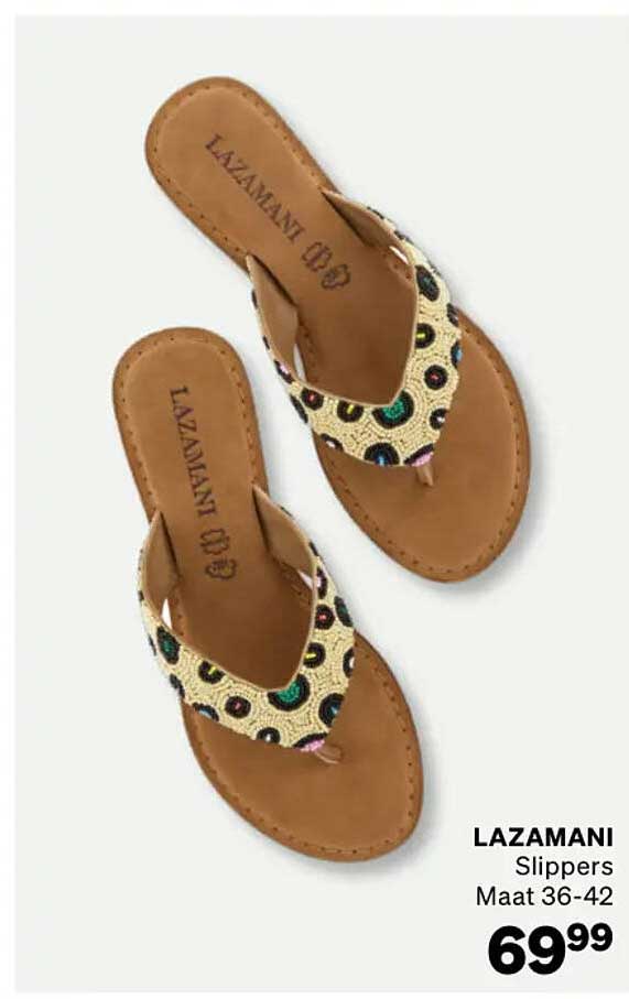 LAZAMANI Slippers Maat 36-42