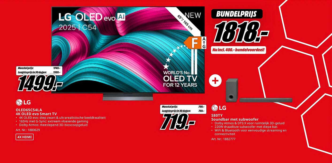 LG OLED evo AI 2025 | C54