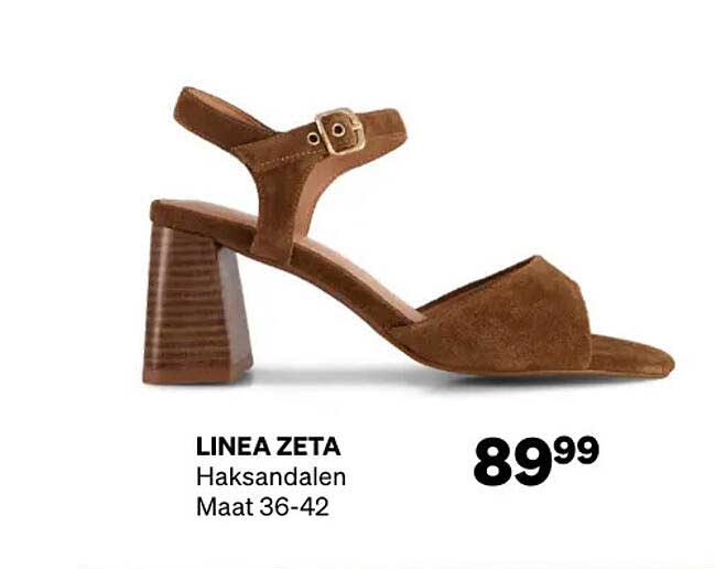 LINEA ZETA Haksandalen Maat 36-42