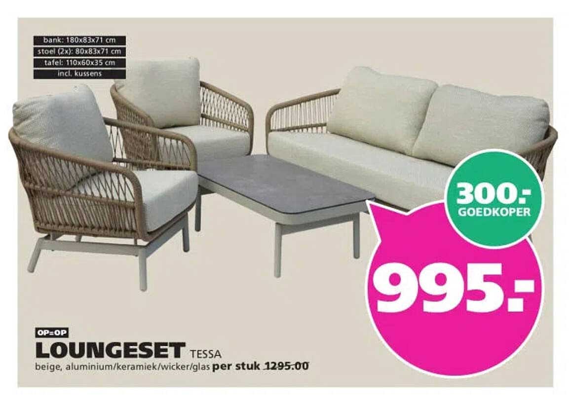LOUNGSEST TESSA