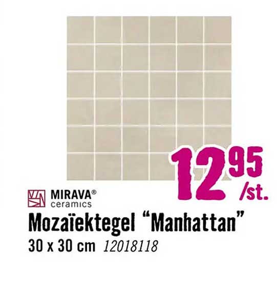 Mozaïektegel “Manhattan”