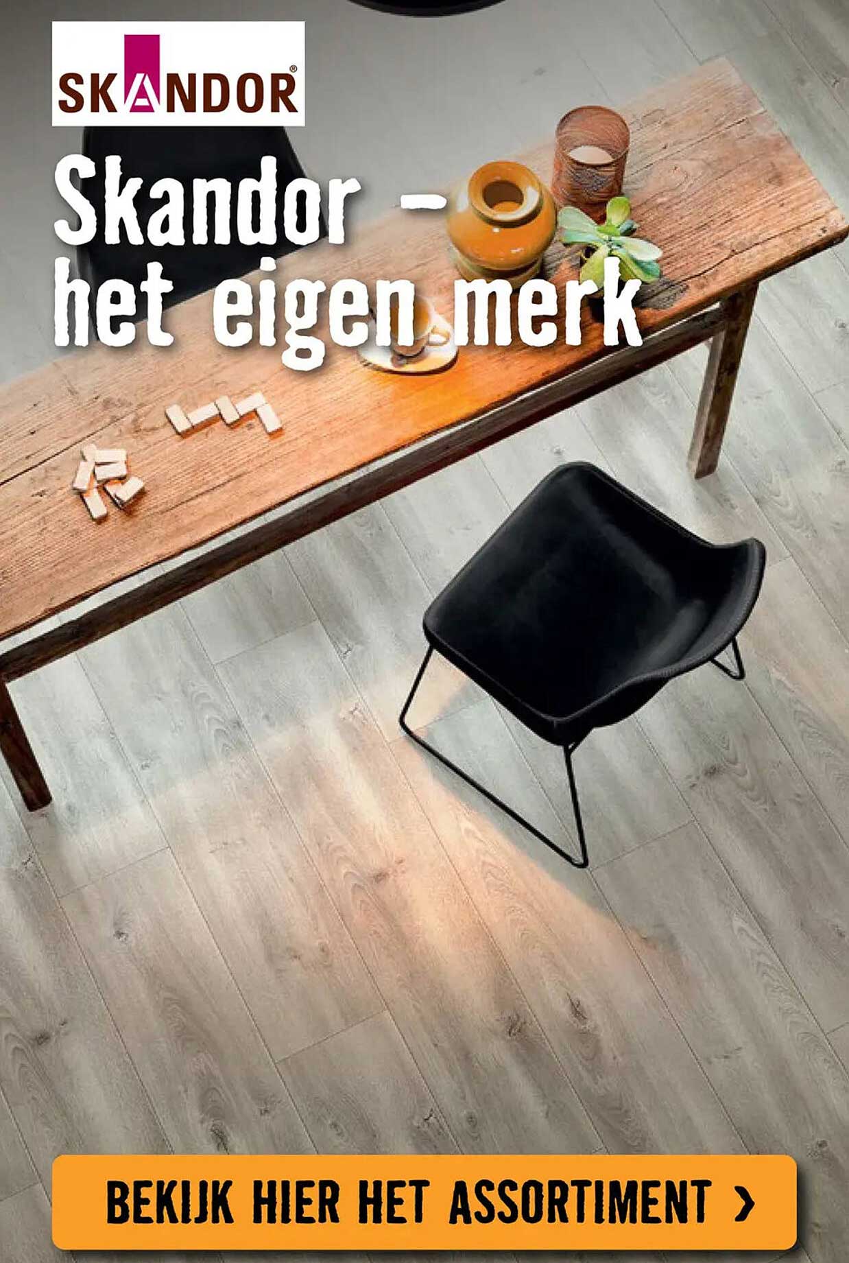 Skandor het eigen merk