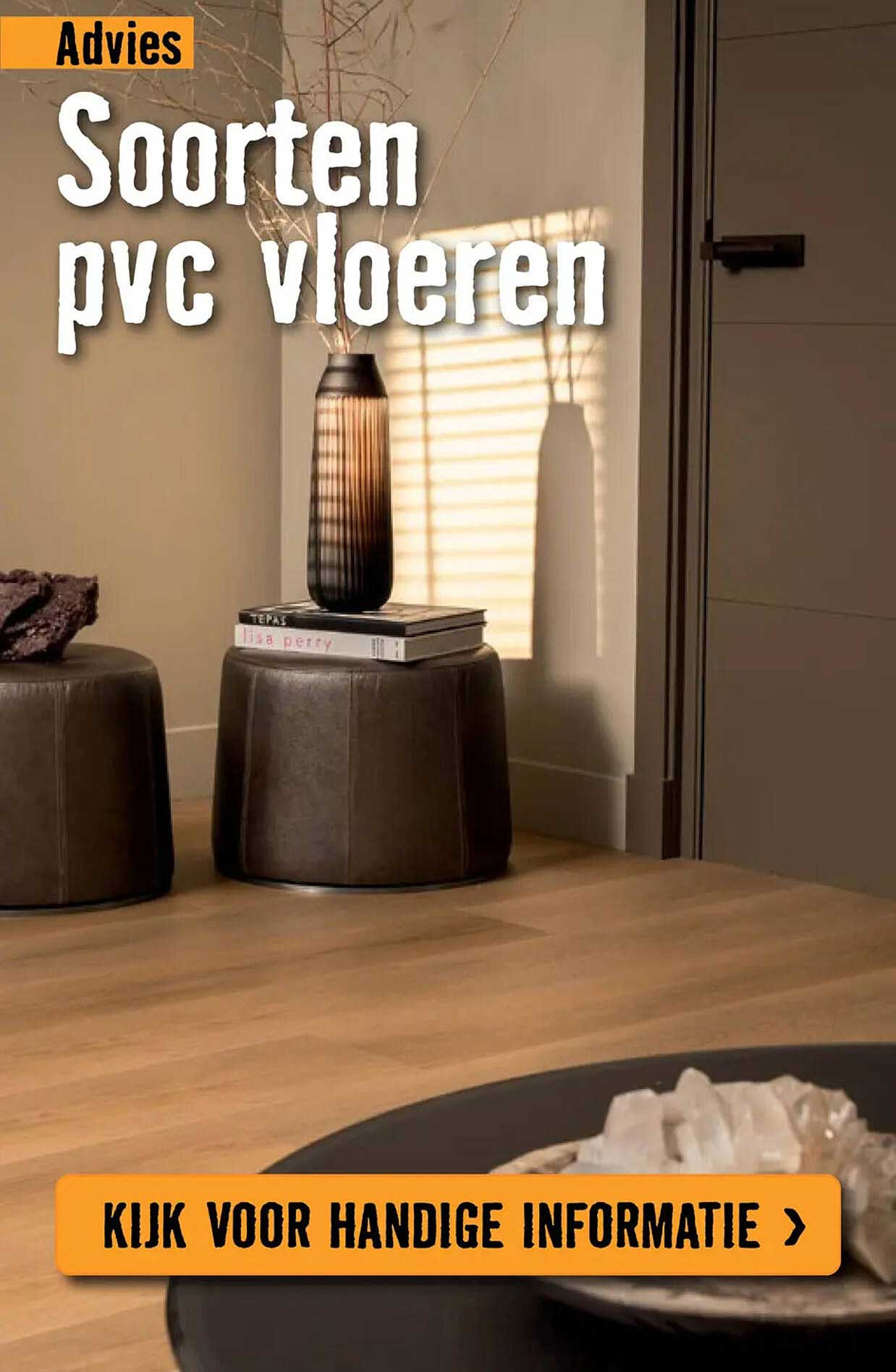 Sorten pvc vloeren
