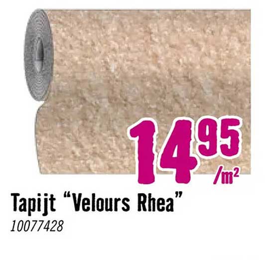 Tapijt “Velours Rhea”