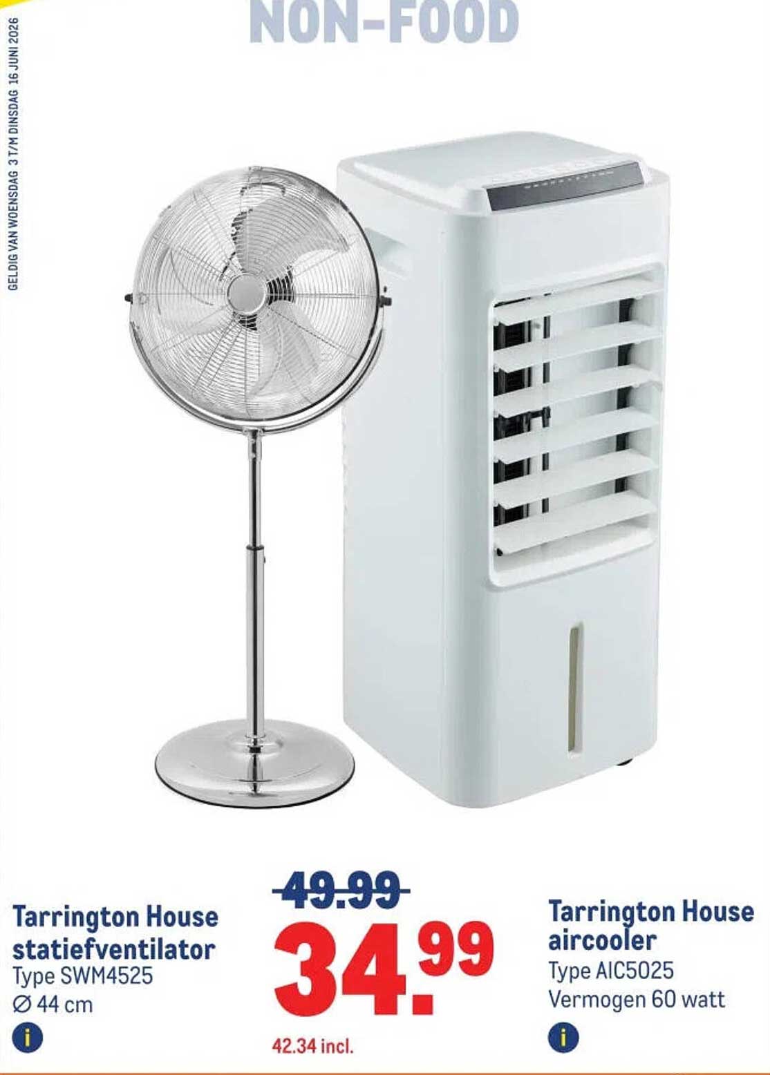 Tarrington House statiefventilator - Tarrington House aircooler