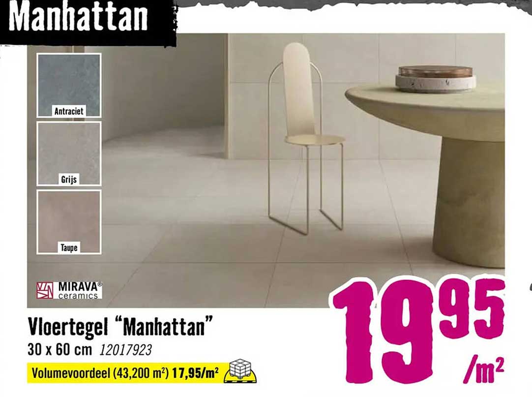 Vloertegel “Manhattan”