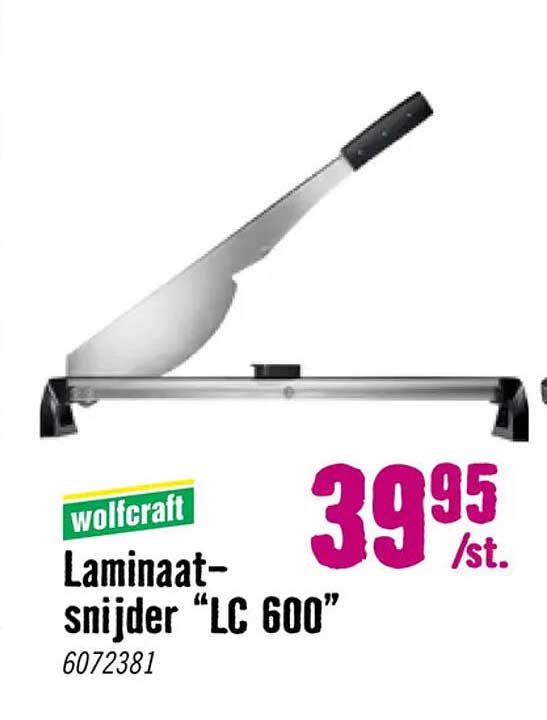 wolfcraft Laminaat-snijdder “LC 600”
