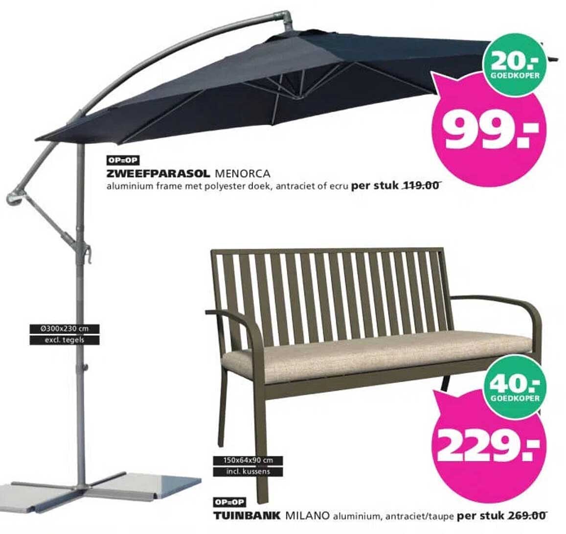 Zweefparasol Menorca