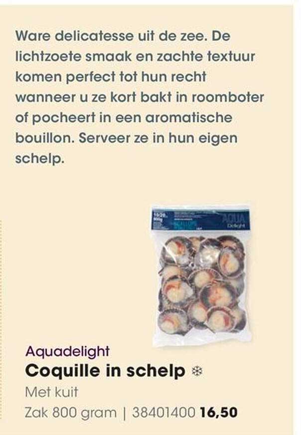 Coquille in schelp
