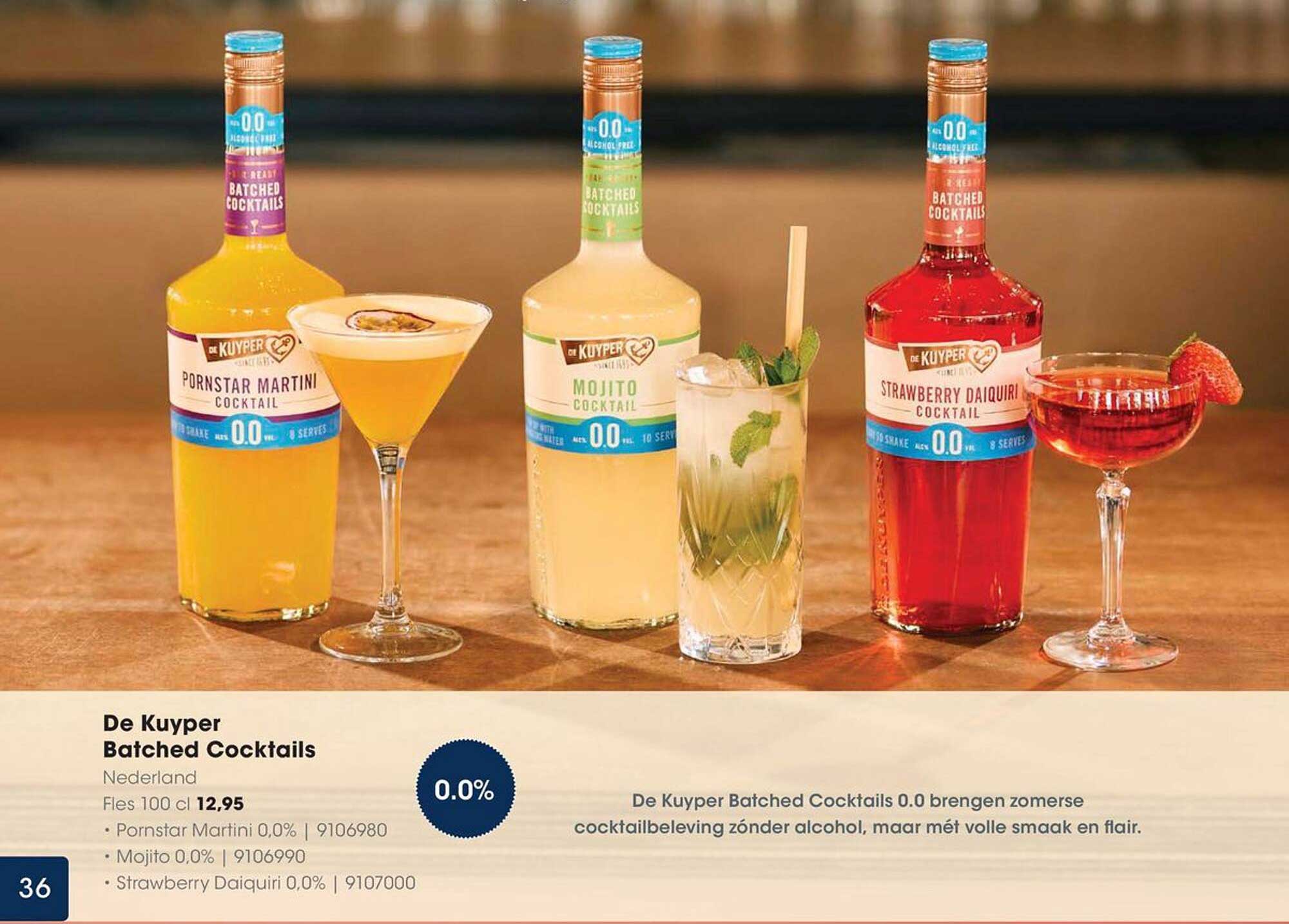 De Kuyper Batched Cocktails 0.0
