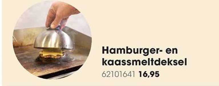 Hamburger- en kaassmeltdeksel
