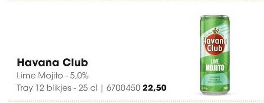 Havana Club Lime Mojito - 5,0%