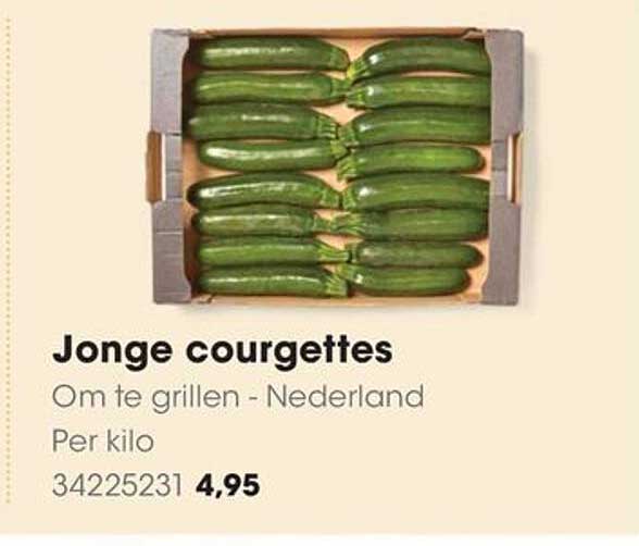 Jonge courgettes