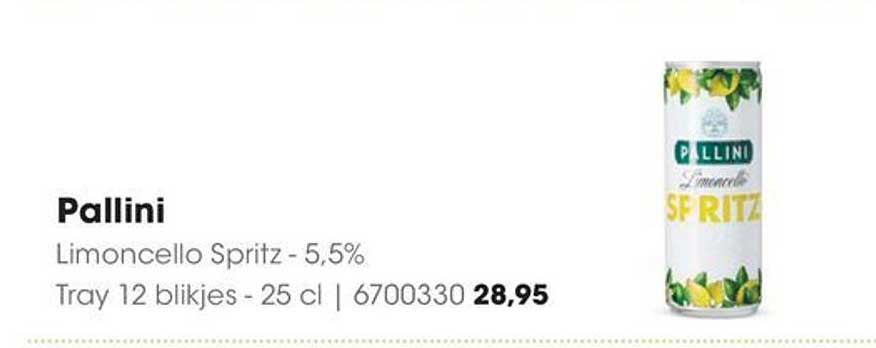 Pallini Limoncello Spritz - 5,5%
