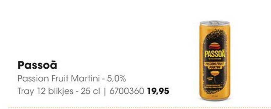 Passoā Passion Fruit Martini - 5,0%