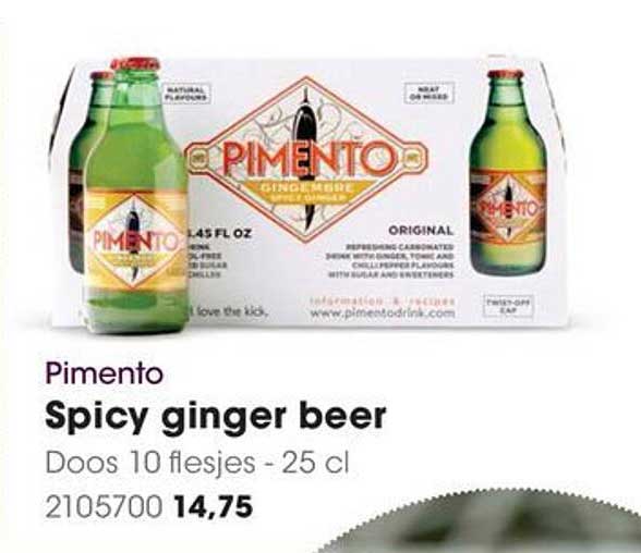 Pimento Spicy ginger beer