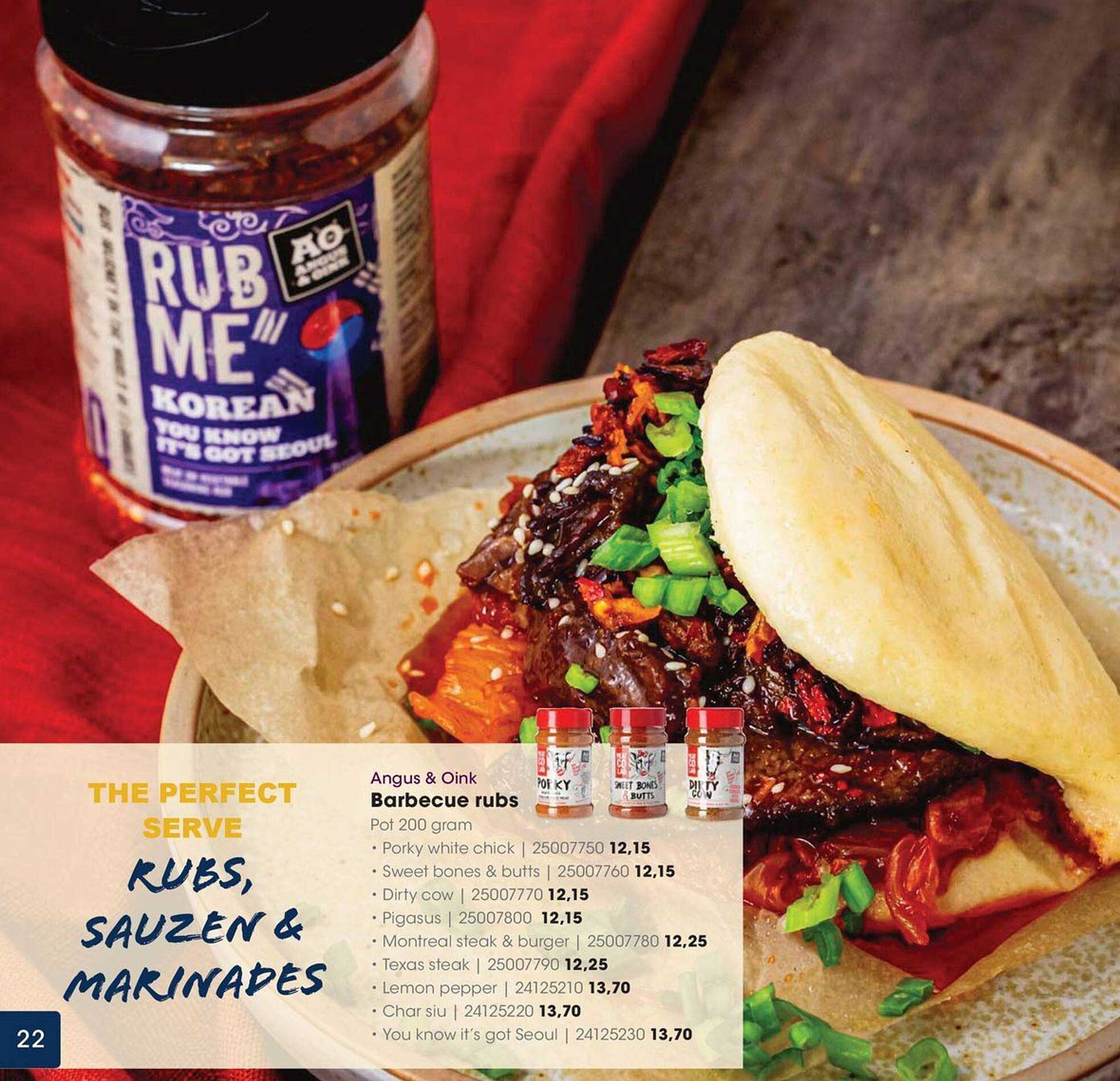 Rubs, Sauzen & Marinades