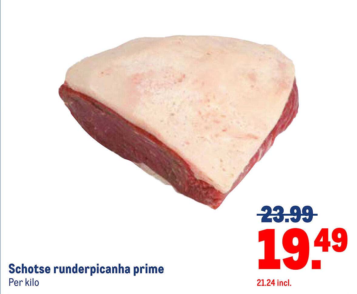 Schotse runderpicanha prime