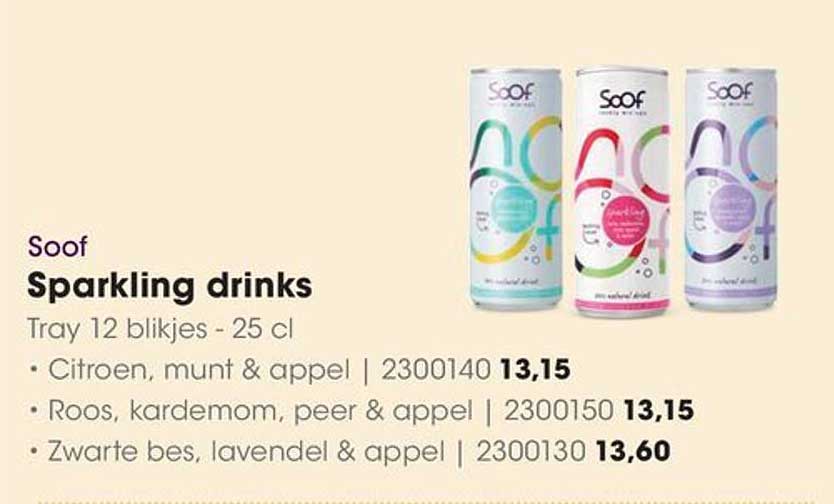 Soof Sparkling drinks