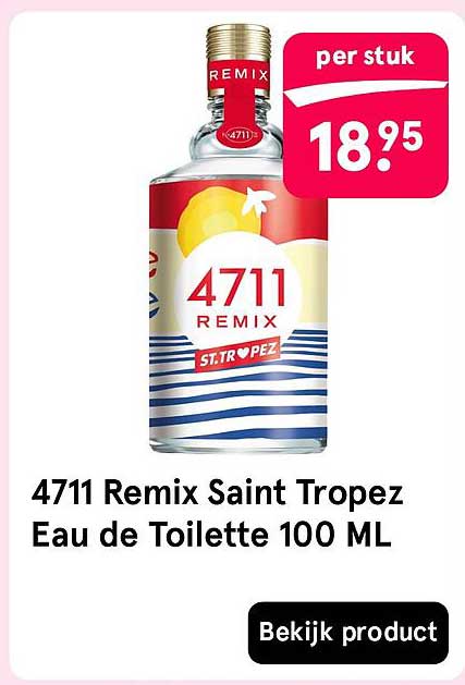 4711 Remix Saint Tropez Eau de Toilette 100 ML