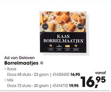 Ad van Geloven Borrelmaatjes ❄