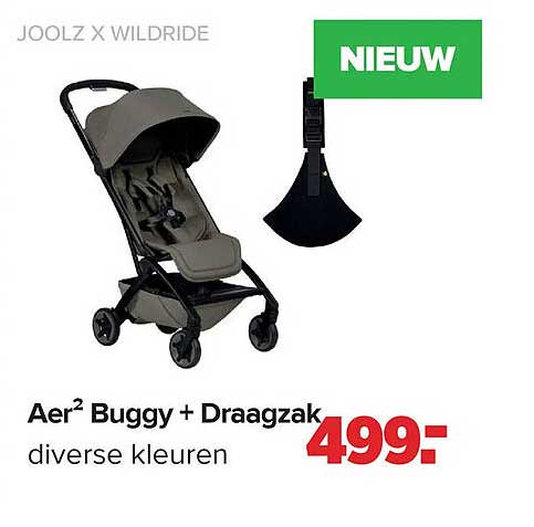 Aer² Buggy + Draagzak diverse kleuren