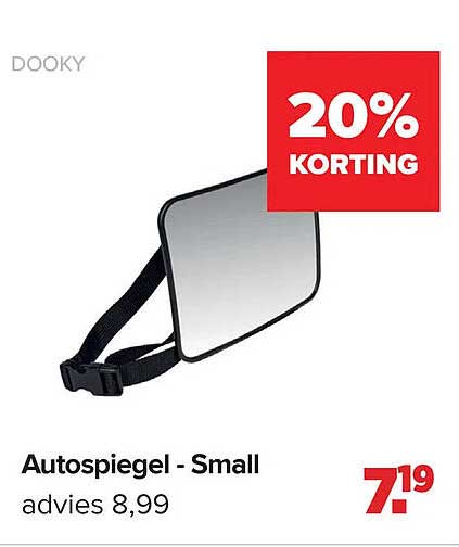 Autospiegel - Small 20% KORTING