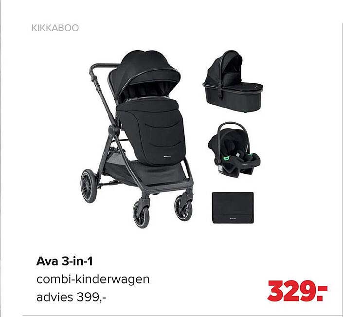 Ava 3-in-1 combi-kinderwagen