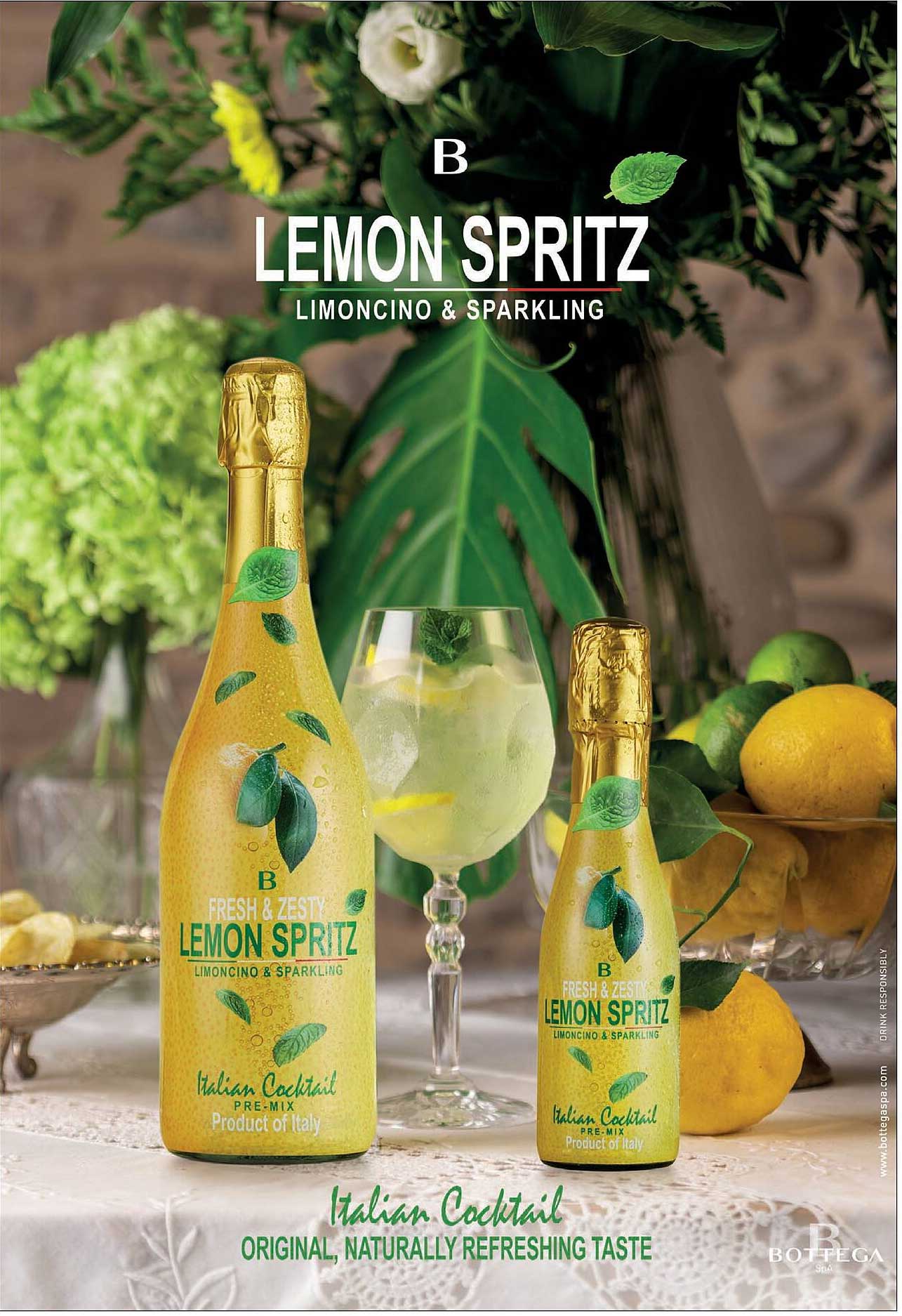 B Lemon Spritz Limoncino & Sparkling