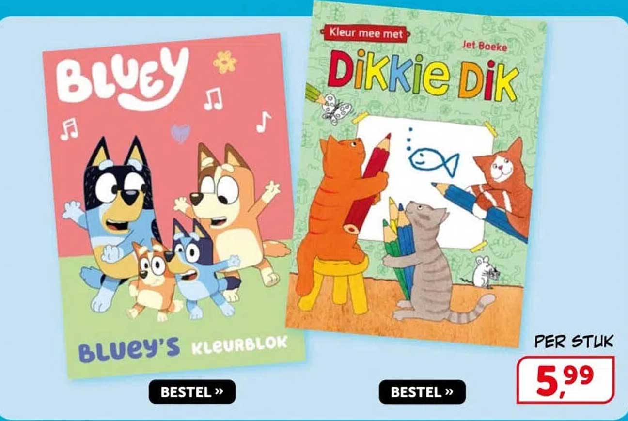 Bluey’s kleurboek