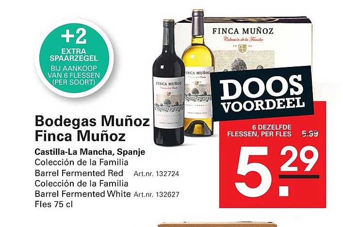 Bodegas Muñoz Finca Muñoz DOOS VOORDEEL