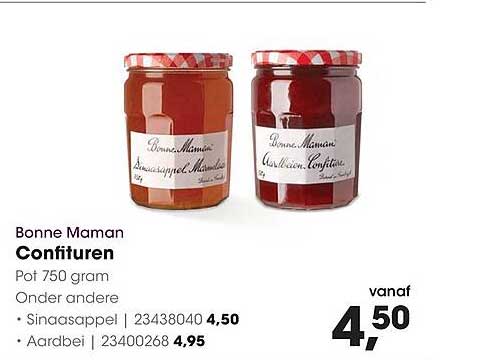 Bonne Maman Confituren Pot 750 gram