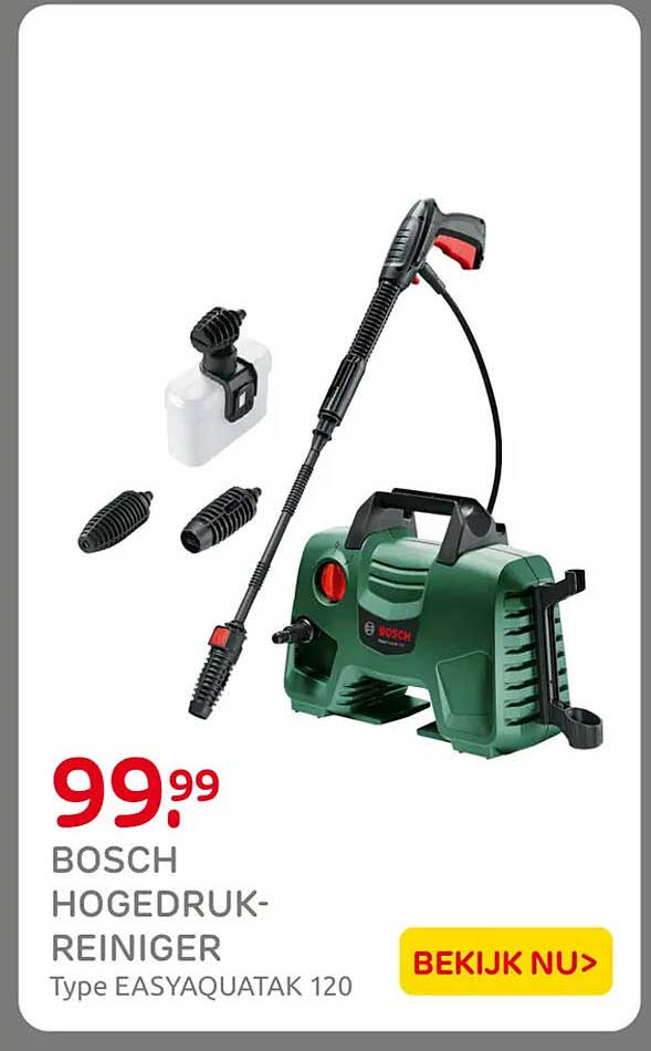 BOSCH HOGEDRUK-REINIGER Type EASYQUATAK 120